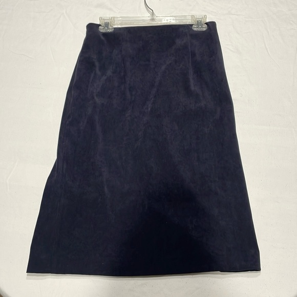 Leslie Fay size 8 ladies blue/green skirt & jacket vintage - Picture 2 of 9